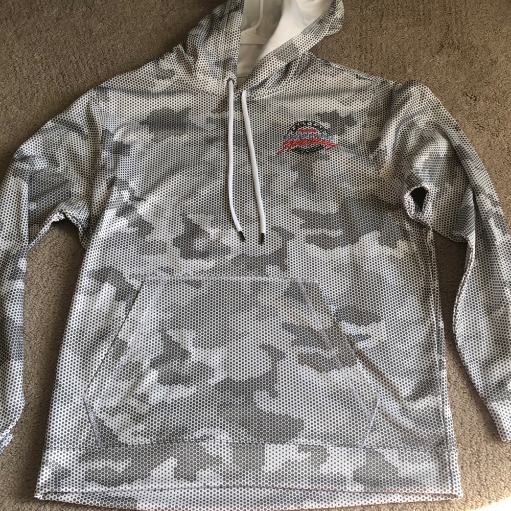 NWOT Rockford speedway last lap hoodie small